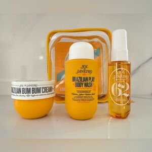 Sol de Janeiro Brazilian Bum Bum Jet Set
NWT Cheirosa 62 Travel Trio